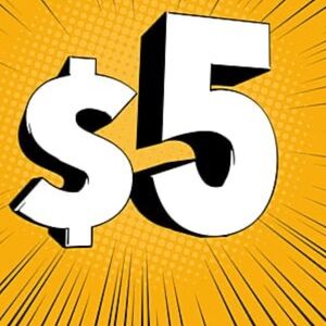 $5 Live show listing